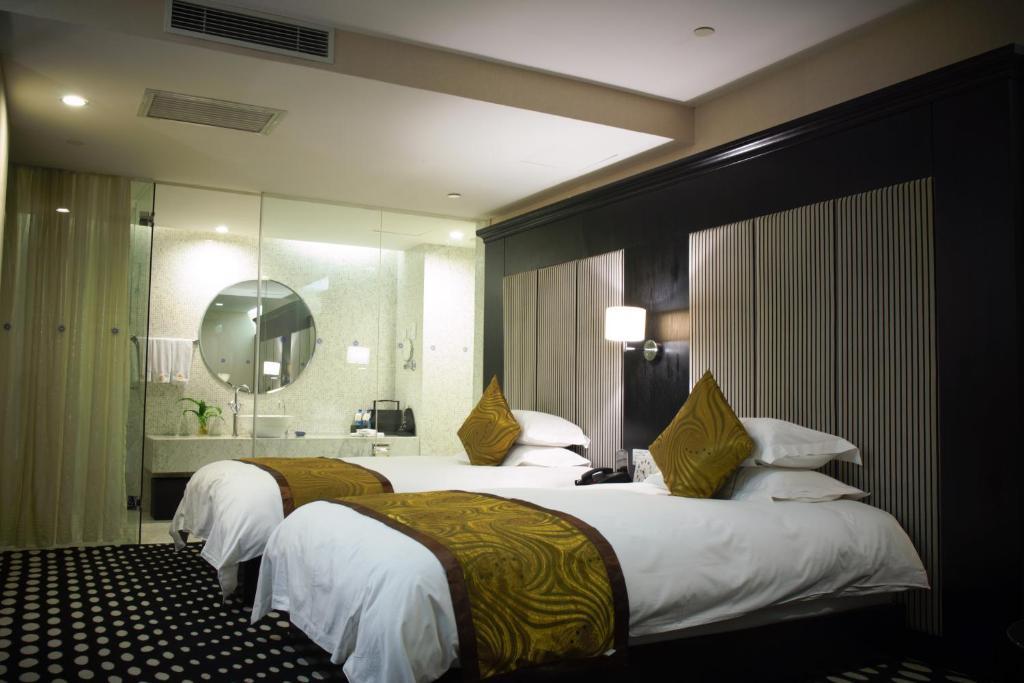 Tianping Hotel Shanghái Habitación foto